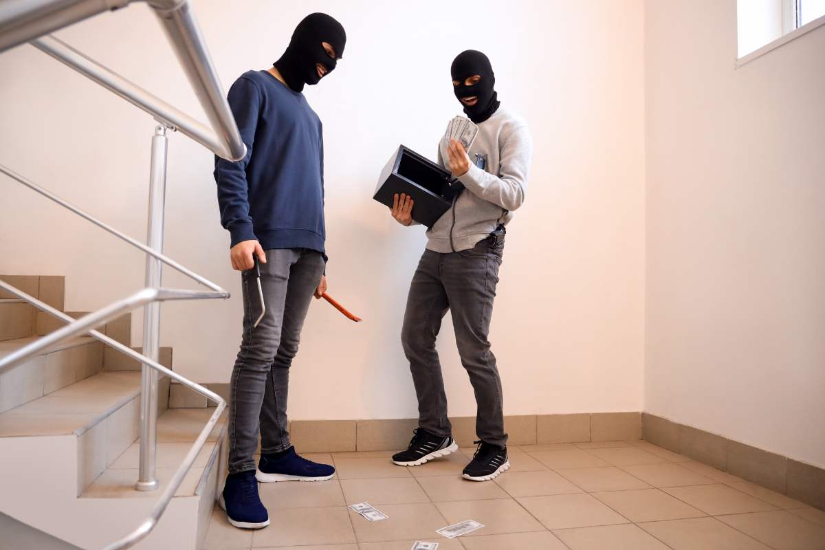 El método del vaso de agua como antifurto casero