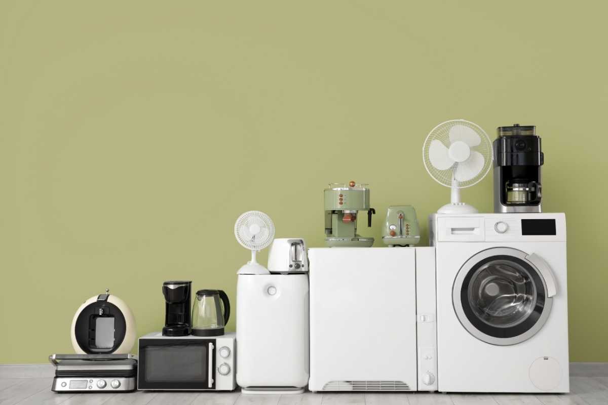 Gli elettrodomestici consumano energia